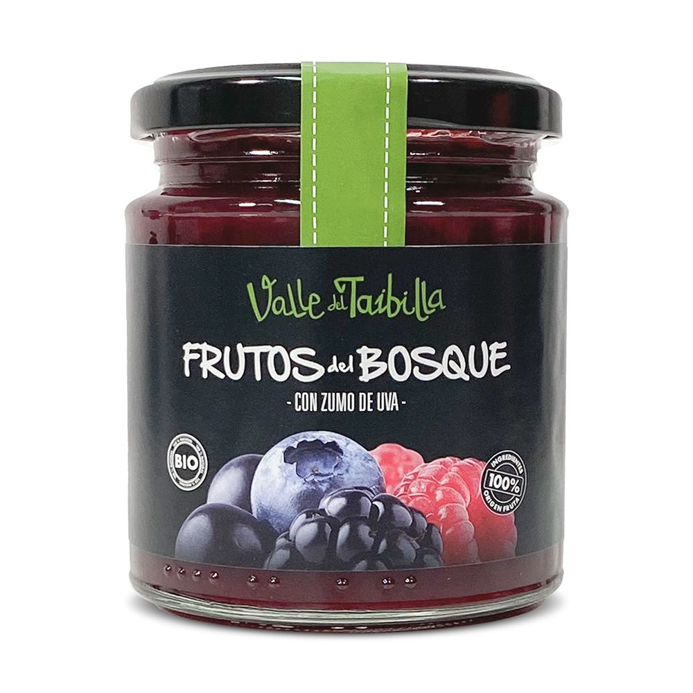 Compota Bio De Frutos Del Bosque Con Zumo De Uva_0