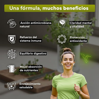 Aceite de Orégano 80% Carvacrol con AOVE Ecológico Sevens Nutrition 120 cápsulas