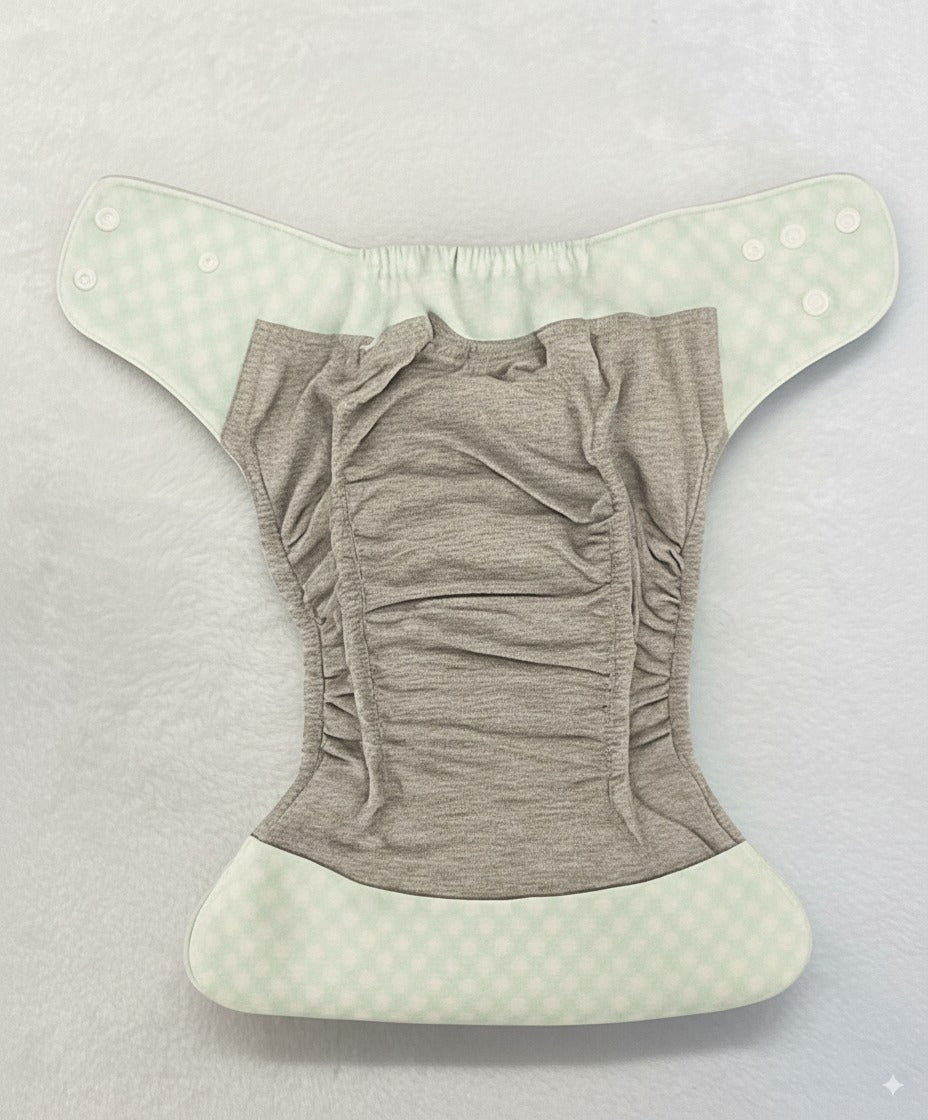 Pañal De Tela Reutilizable Grafeno 12h Absorción Aurora Adznadons Talla Única 3-15kg Certificado Oeko-tex Gots_2
