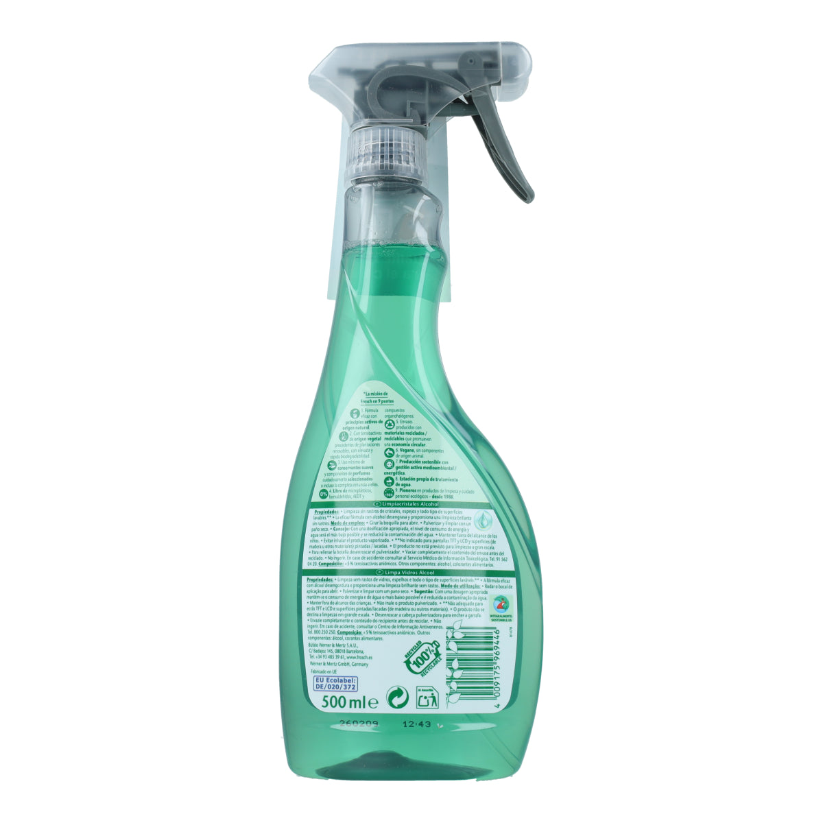Limpiacristales Frosch 500 ml