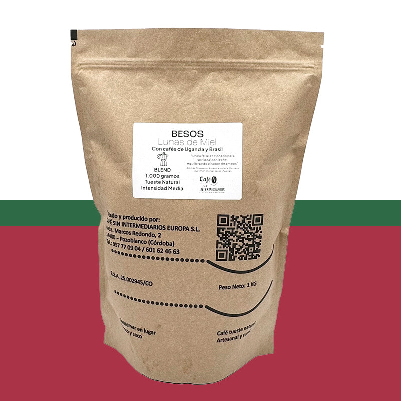 Cafe Sin Intermediarios Café Colombia Besos Molido Italiana (moka) 1 Kg_2