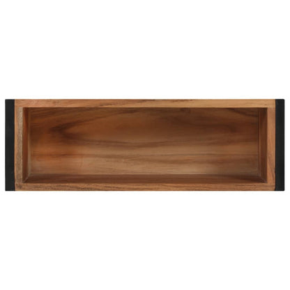 Jardinera De Madera Maciza De Acacia 60x20x68 Cm_3