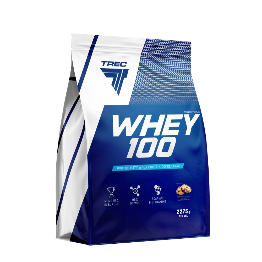 Proteína Whey 100 2,275kg Sabor Cookies Trec Nutrition_0