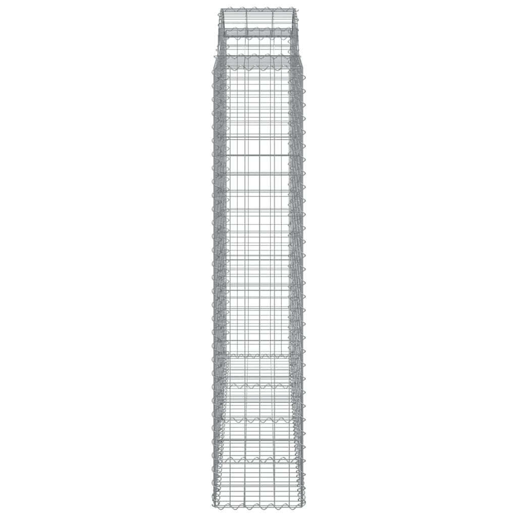 Cestas De Gaviones 12 Uds Forma De Arco Hierro 200x50x200/220cm_4