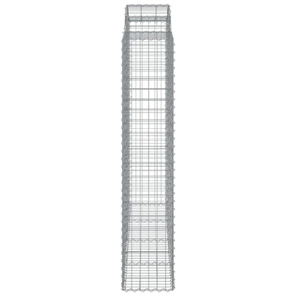 Cestas De Gaviones 12 Uds Forma De Arco Hierro 200x50x200/220cm_4