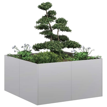 Jardinera 80x80x40 Cm De Acero Galvanizado_1
