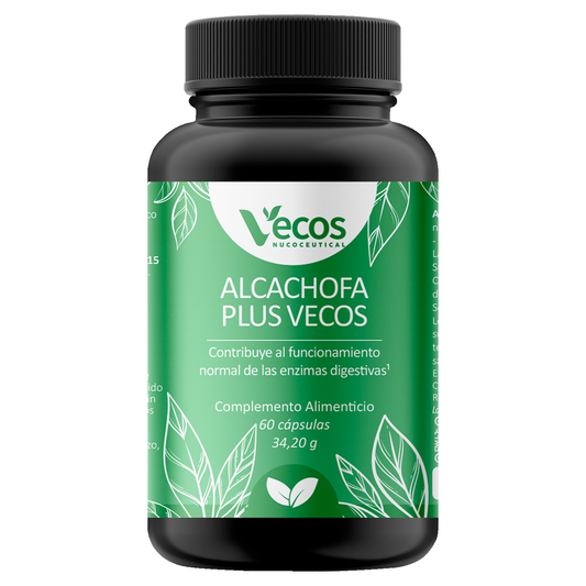 Alcachofa Plus Vecos 60 Cápsulas | Hígado Y Digestión De Grasas | Detox Natural 1680 Mg_0