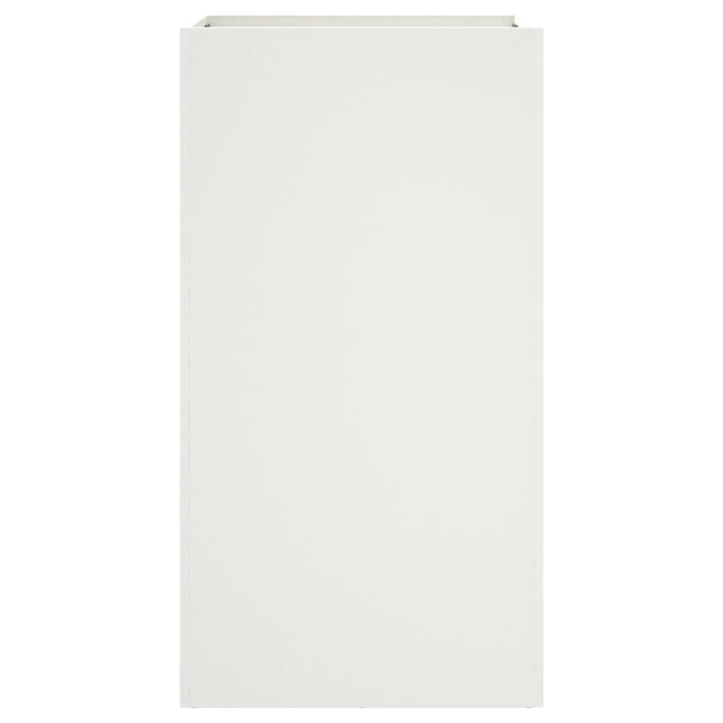 Jardinera Acero Blanco 42x38x75 Cm_4