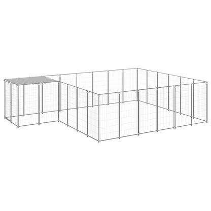 Perrera Plateada 12,1 M² Acero_1