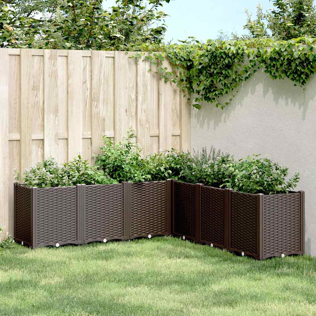 Jardinera Pp Marrón 160x160x53 Cm_1