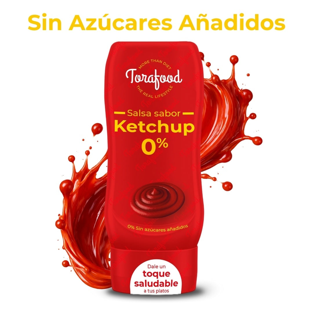 Salsa Zero Ketchup Torafood 330ml