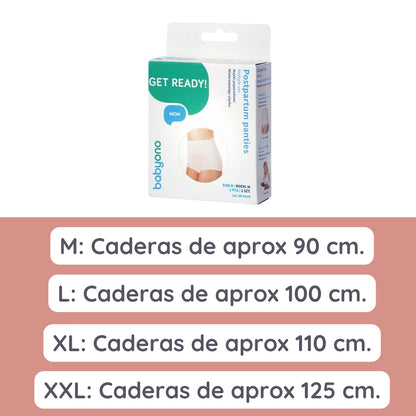 Braguitas Cullote Postparto Uso Multiple L 2u._4