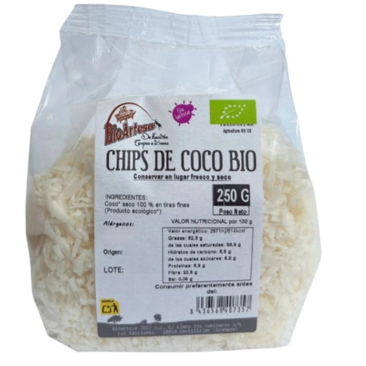 Chips De Coco Bio 250 Gr_0