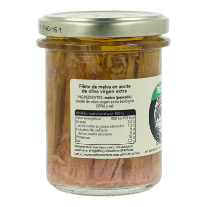 Filetes de melva en conserva Bio Biocop 195g