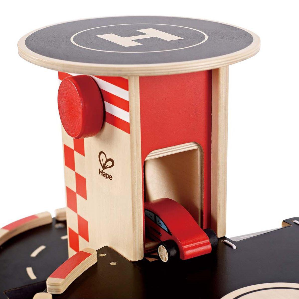 Juego Vehículos-garaje Park And Go Hape_1