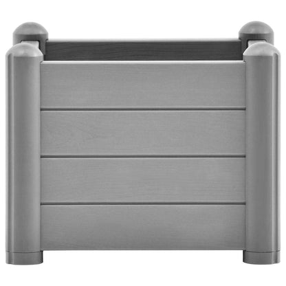 Arriate De Jardín Pp Gris Piedra 43x43x35 Cm_2