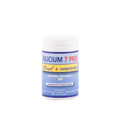 Silicium 7 Pro Real + 30 Comprimidos – Silicio, Glucosamina, Condroitina Y Msm_0