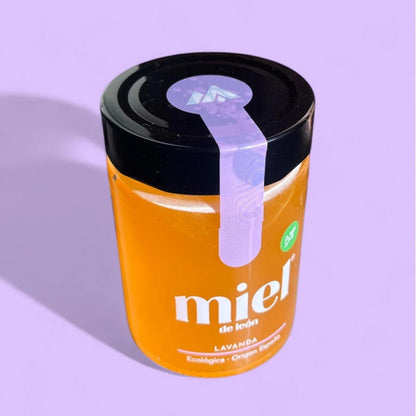 Miel De Lavanda Ecológica Bio 450g Miel De Leon_1