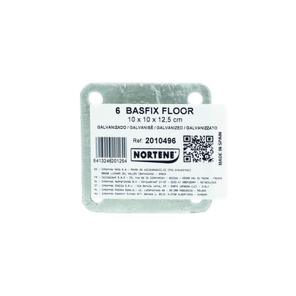 Anclaje Suelo Para Celosia Basfix Floor 10x10x12,5 Cm Nortene_1