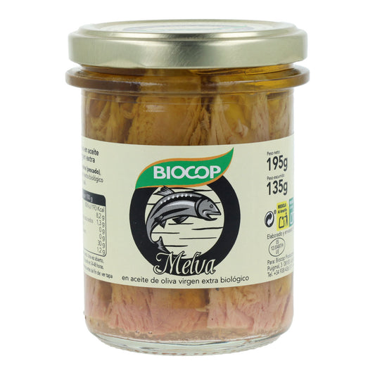 Filetes de melva en conserva Bio Biocop 195g