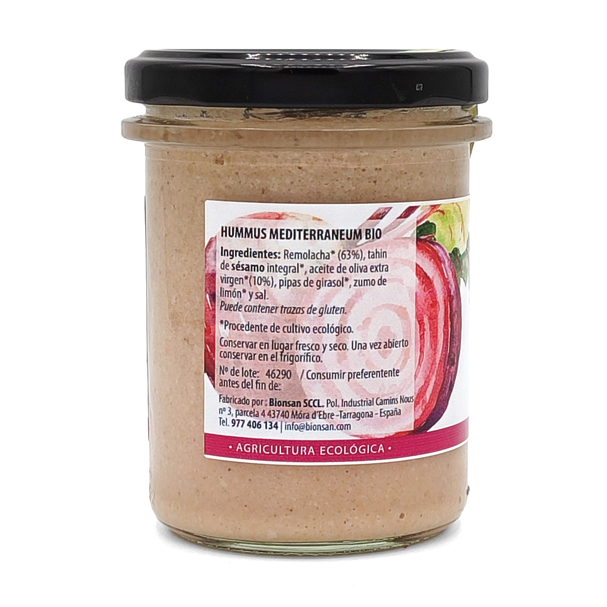 Hummus De Remolacha Mediterraneum Eco Bionsan 185g_1