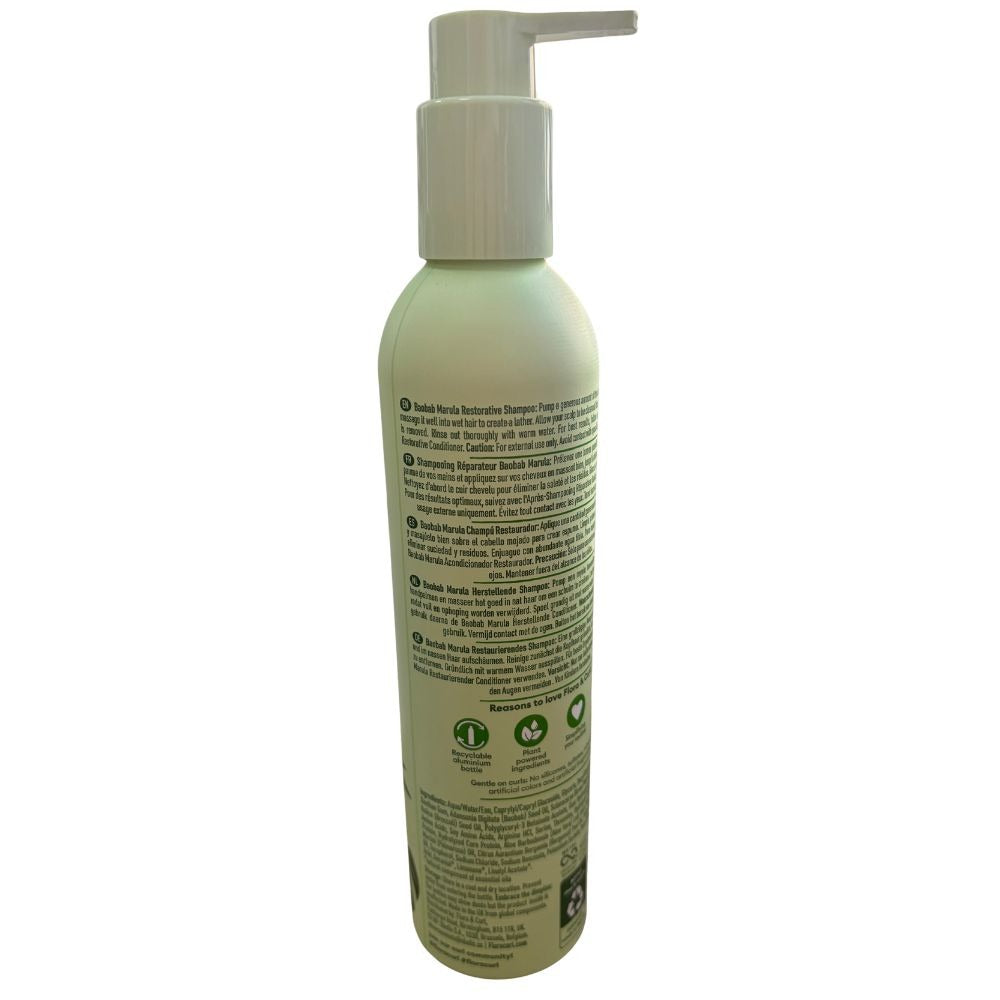 Flora And Curl Baobab Marula Restorative Champú 300ml_2