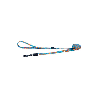 Correa Para Perro, Modelo Fusion De Rogz, Estampado Graffiti Azules. Talla Xl (39-64kg)_0