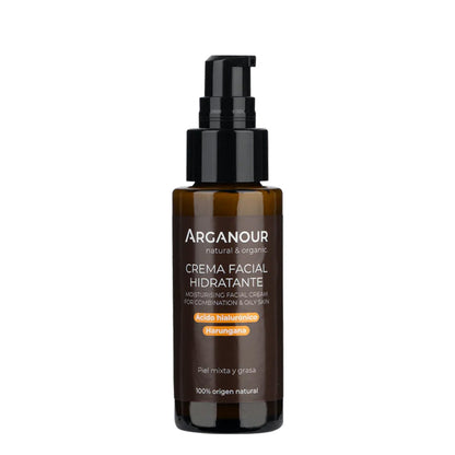 Crema facial para piel mixta/grasa 50ml Arganour