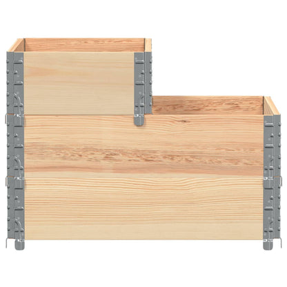 Arriate Elevado De 3 Niveles Madera Maciza De Pino 120x80 Cm_3