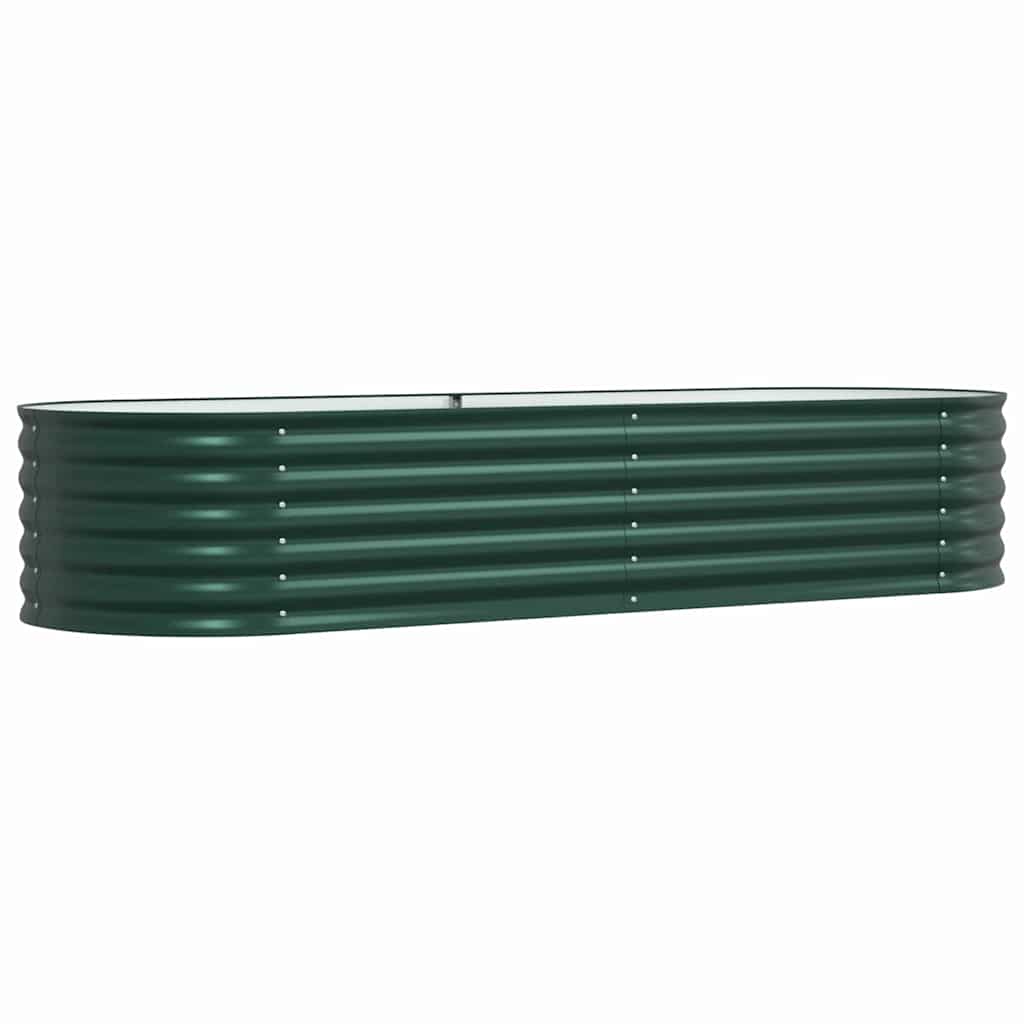 Cama Elevada Verde 240 X 80 X 44 Cm Acero_0