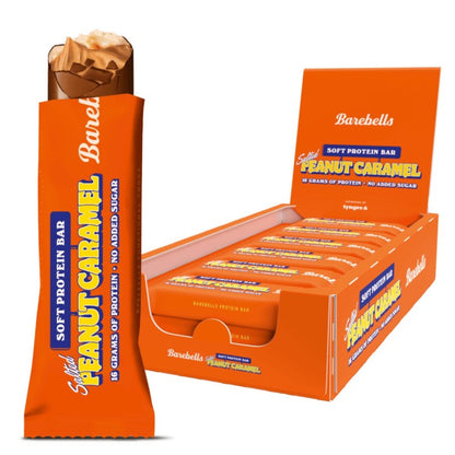 Caja De 12 Barritas de 55gr Sabor Salted Peanut Caramel Barebells_0