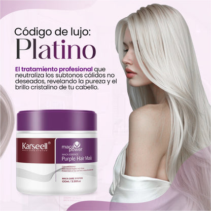 Mascarilla Capilar Violeta Karseell 100 ml