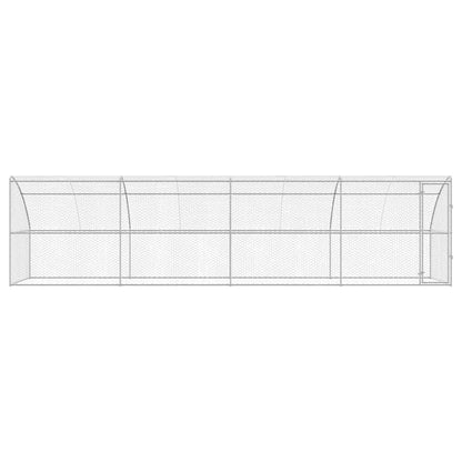 Refugio Para Perros 4 Pcs Plateado 8 X 2 X 2 M_3