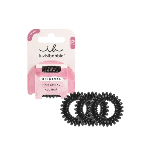 Invisibobble Original Hair Spiral True Black 3uds_0