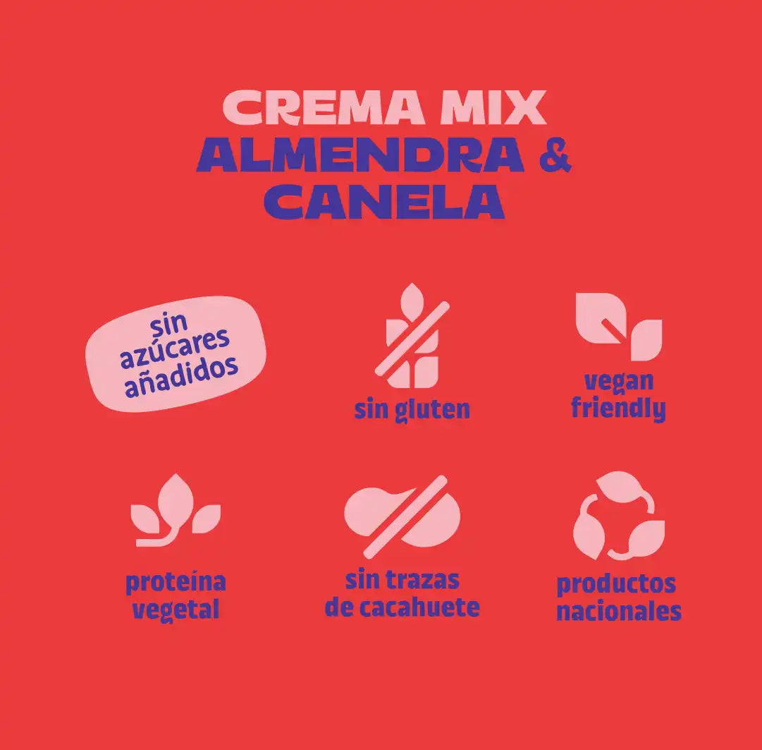 Crema de almendra y canela The Nut Club 200g_4