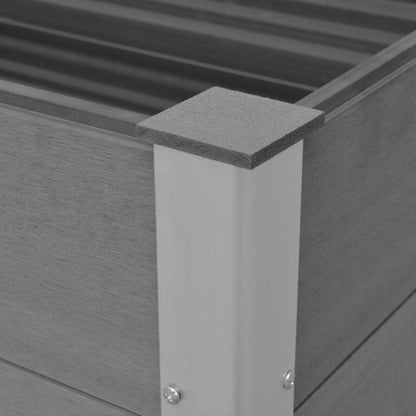 Arriate De Wpc Gris 100x50x91 Cm_5