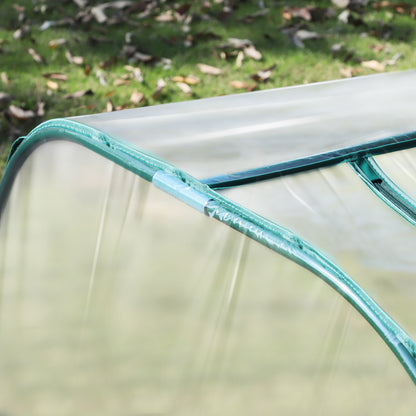 Outsunny Invernadero Caseta Para Jardín Terraza Cultivo De Planta Semilla_3