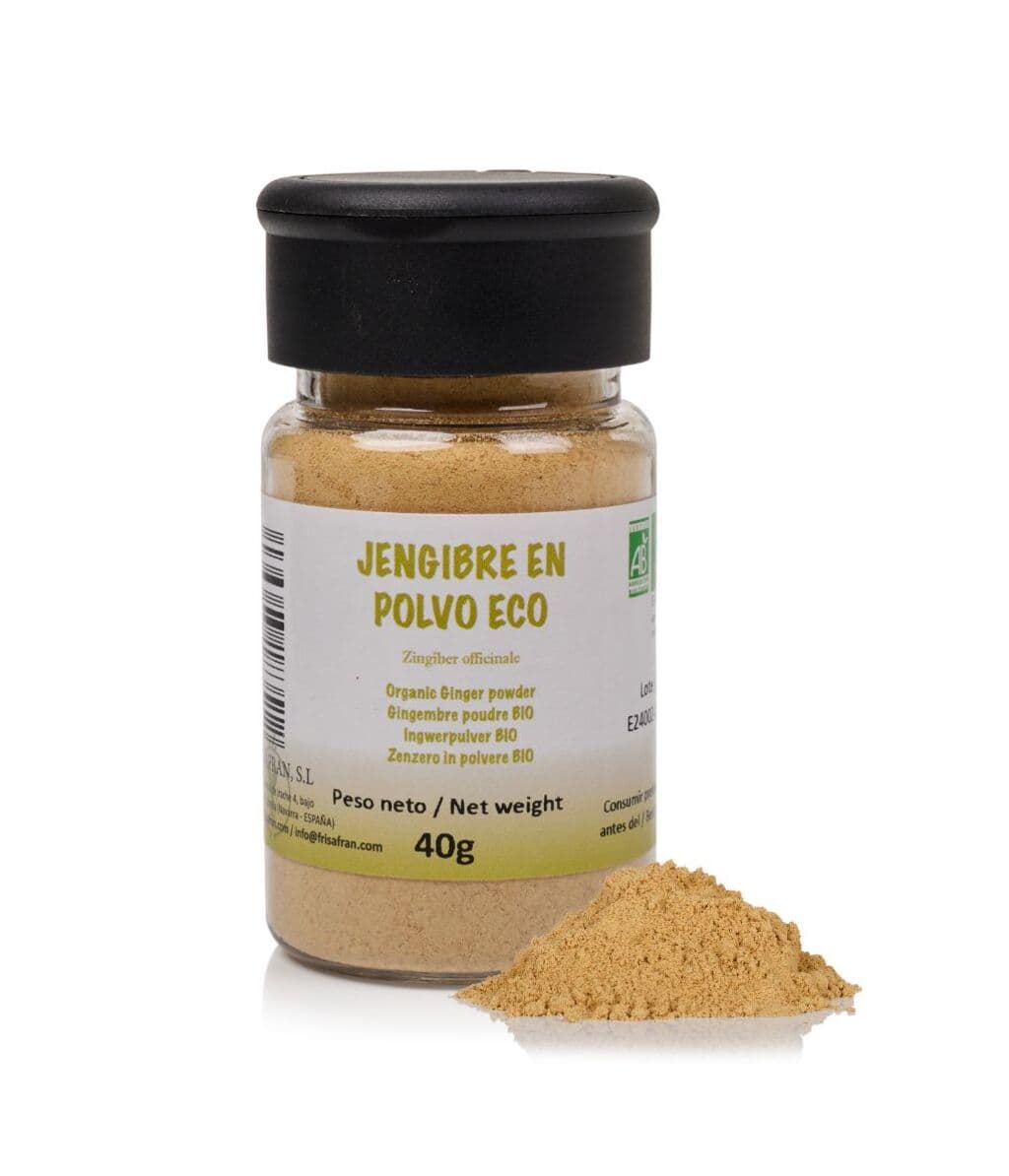 Jengibre En Polvo Ecológico | Calidad | Frisafran 40 G_1