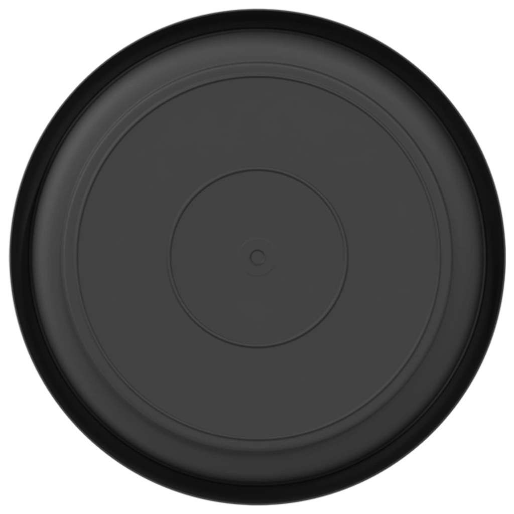Bandeja Redonda Para Flores 24 Uds. Negro Ø 17,5 X 2 Cm_5