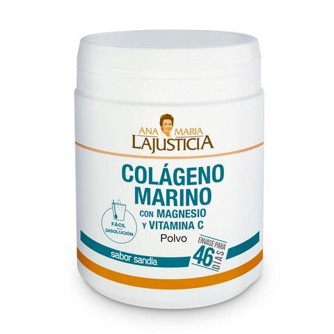 Colageno marino con magnesio y vitamina 6 sabor sandía Ana María La Justicia 350g