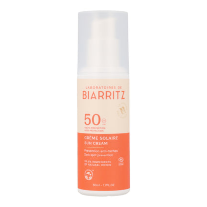 Crema Solar Facial SPF 50 Laboratorios Biarritz 50 ml
