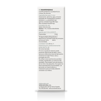 Extracto de Rompepiedras Soria Natural, 50 ml