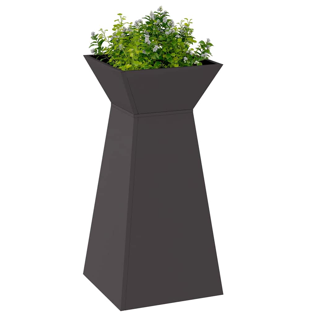 Maceta Pilar 2 Pcs Negro 35 X 35 X 73 Cm_2