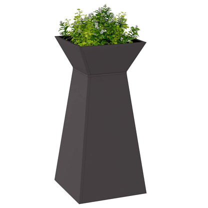 Maceta Pilar 2 Pcs Negro 35 X 35 X 73 Cm_2