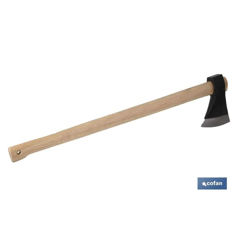 Hacha Vizcaina Mango Madera 2000gr_0