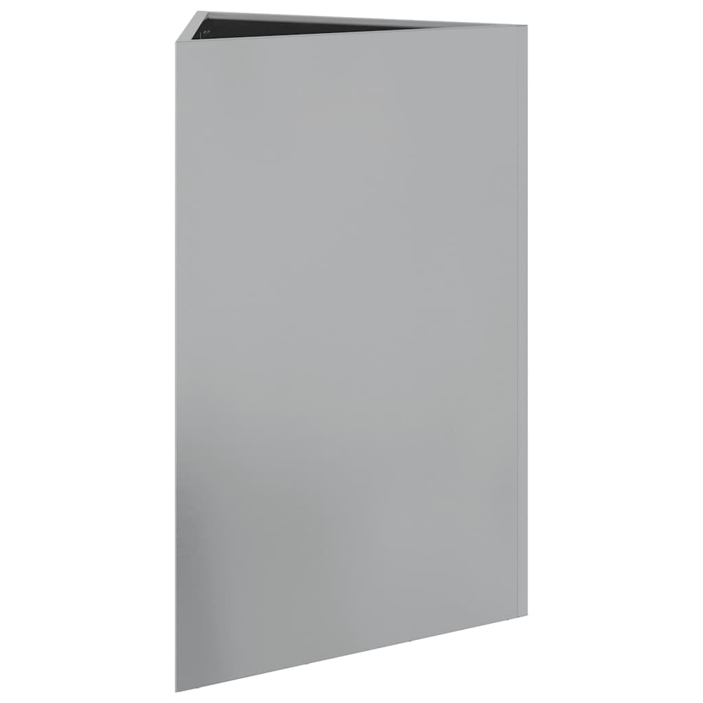 Jardinera Triangular Acero Galvanizado 50x43x75 Cm_3