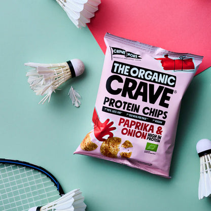Chips Proteicos de Lentejas Paprika &amp; Onion 30 g
