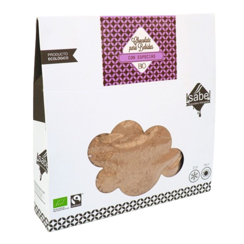 Chocolate Bio para preparar bebidas (calientes y frías) con especias_0