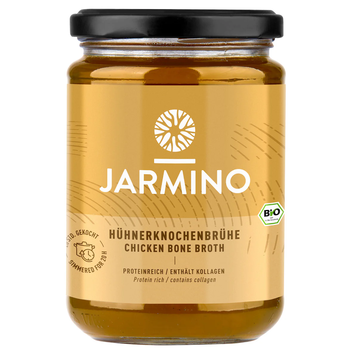 Caldo de Huesos de Pollo BIO Jarmino 350ml