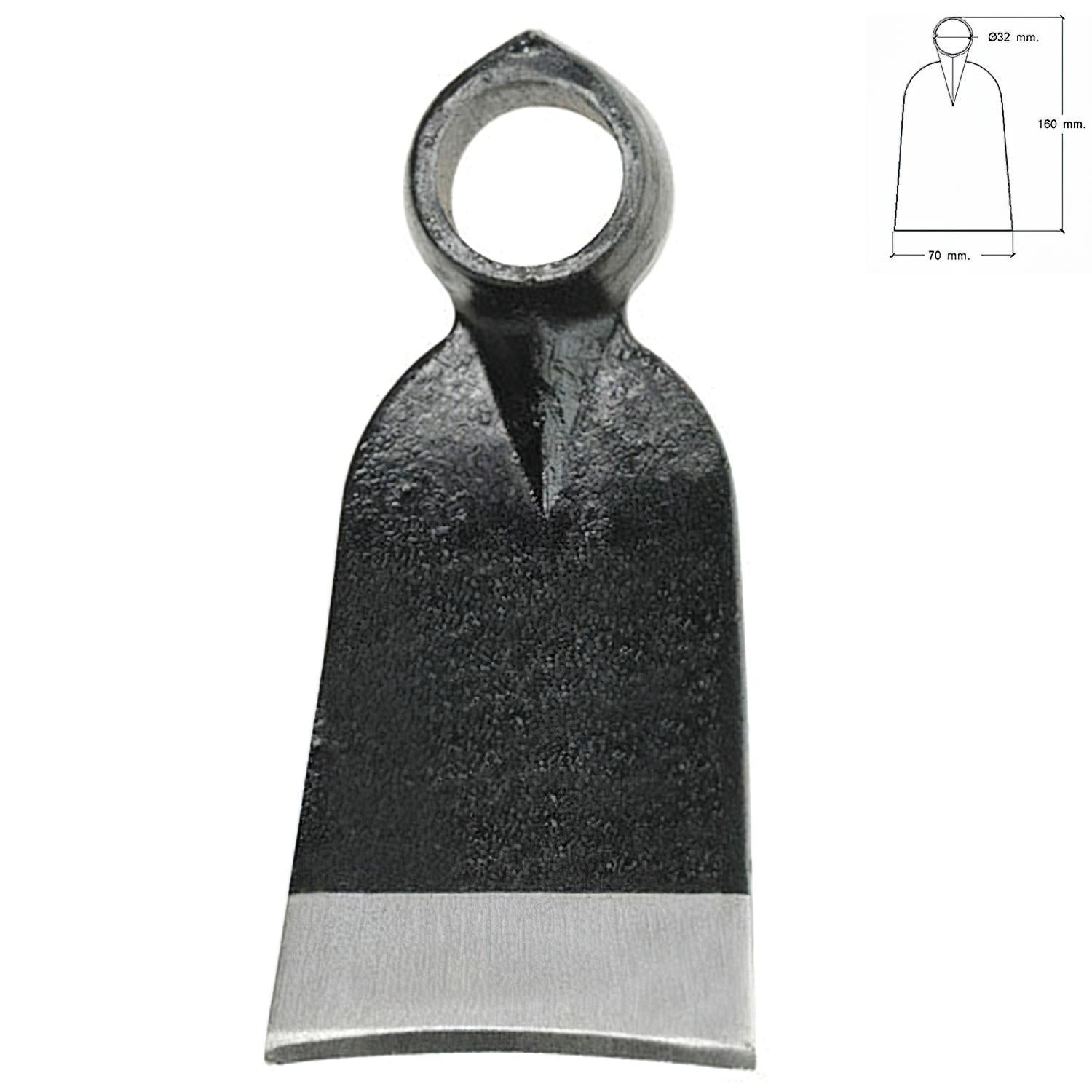 Azada Forjada Sin Mango 343/ 310 Gramos_0